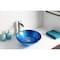Anzzi Crow Vessel Sink in Lustrous Blue LS-AZ8087 - alternate 4